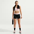 Negro/Espuma rosa/Blanco