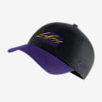 Los Angeles Lakers Heritage86 Nike NBA Adjustable Hat - Black