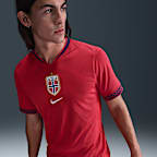 Norway 2025 Stadium Home (Women's Team) Men's Nike Dri-FIT Soccer Replica Jersey
