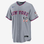 Bo Bichette New York Mets USA 250 Men's Nike MLB Stadium Jersey - Grey