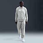 Sudadera con gorro sin cierre de básquetbol de tejido Fleece Nike Caitlin Clark Phoenix