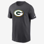 Playera Nike de la NFL para hombre Green Bay Packers Logo Essential