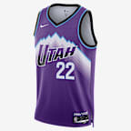 Darryn Peterson Utah Jazz Icon Edition Men's Nike Dri-FIT NBA Swingman Jersey - Field Purple
