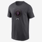 New York Mets City Connect Wordmark Men's Nike MLB T-Shirt - Anthracite