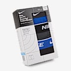 Nike Older Kids' Everyday Cotton Solid Boxer Briefs (3-Pack)