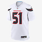 Jersey de fútbol americano Nike de la NFL Game para hombre Will Anderson Jr. Houston Texans - Blanco