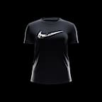 Nike One Women's Dri-FIT Short-Sleeve Graphic Running Top