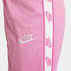 Nike Dri-FIT Conjunto de 2 piezas con cinta con logotipos de cierre completo para niños talla pequeña