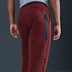Pants de tejido Fleece con dobladillo abierto para hombre Nike Tech