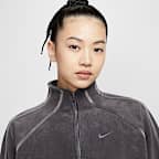 ナイキ ワン ウィメンズ Therma-FIT ハーフジップ トップス