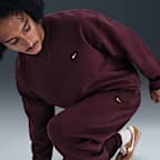 Pants de tejido Fleece con puños para hombre Nike Solo Swoosh