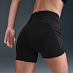 Shorts de correr Dri-FIT de tiro alto ajustados de 10 cm para mujer Nike Trail