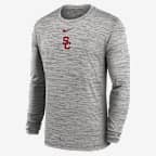 USC Sideline Velocity Men's Nike Dri-FIT College Long-Sleeve T-Shirt