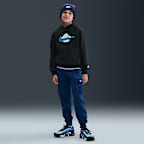 Sudadera con gorro sin cierre para niños talla grande Nike Sportswear Club Fleece