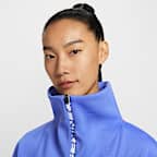 Nike Pro Women's Cropped Half-Zip Top