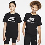 Nike Sportswear Portland Big Kids' T-Shirt - Black