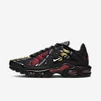 Nike Air Max Plus-sko til kvinder - sort/Saturn Gold/Light Crimson/Metallic Silver