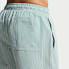 Nike Swim Breaker Men's Ripple Texture 7" Brief-Lined Volley Short