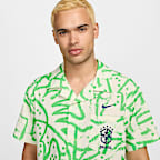 Brazil Nike Short-Sleeve Bowling Shirt