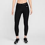 Nike Pro Women's Mid-Rise 7/8 Graphic Leggings