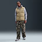 Doudoune sans manches en duvet Therma-FIT Nike Sportswear Club pour homme