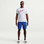 나이키 스윔 하이드로가드 남성 드라이 핏 UV 반팔 탑