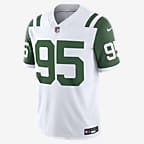 Quinnen Williams New York Jets Men's Nike Dri-FIT NFL Limited Football Jersey - White