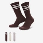 Nike Everyday Plus Cushioned Crew Socks (3 Pairs) - Multi-Colour