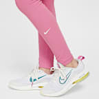 Leggings Dri-FIT de tiro alto para niña talla grande Nike One