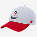 Clark Atlanta Nike College Adjustable Cap - White