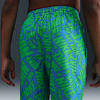 Shorts de playa o alberca con forro de ropa interior de 18 cm para niño talla grande Nike Swim Breaker