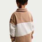 나이키 클럽 리틀키즈 프렌치 테리 긴팔 럭비 폴로