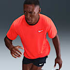 Playera de correr de manga corta Dri-FIT UV para hombre Nike Miler