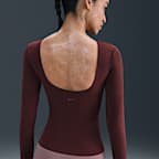 Playera de manga larga Dri-FIT para mujer Nike Zenvy