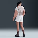 เสื้อแจ็คเก็ตแบบทอซิปสั้นน้ำหนักเบาผู้หญิง Nike Sportswear