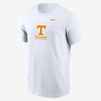 Playera universitaria Nike para hombre Tennessee Volunteers - Blanco