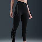 나이키 스위프트 여성 하이웨이스트 리플렉티브 액센트 7/8 러닝 레깅스