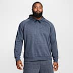 Nike Primary Fleece Sudadera con gorro sin cierre de alto rendimiento Dri-FIT con protección UV para hombre