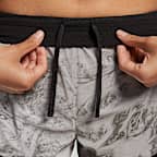 Nike Swift Women's Mid-Rise 2-In-1 Running Shorts With Reflective Design Accents