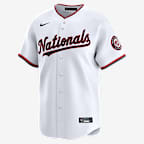 Jersey Nike Dri-FIT ADV de la MLB Limited para hombre CJ Abrams Washington Nationals - Blanco