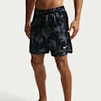 Shorts de playa o alberca con forro interior de 18 cm para hombre Nike Swim Contend