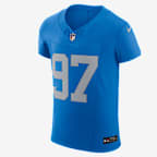 Aidan Hutchinson Detroit Lions Men's Nike Dri-FIT NFL Elite Football Jersey