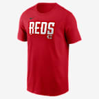 Cincinnati Reds City Connect Wordmark Men's Nike MLB T-Shirt - Red