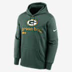 Green Bay Packers Men’s Nike Therma NFL Pullover Hoodie - Green