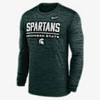 Michigan State Sideline Velocity Men's Nike Dri-FIT College T-Shirt - Green