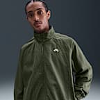 Chamarra deportiva de denim de cierre completo Nike SB