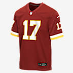 Terry McLaurin Washington Commanders Big Kids' Game Jersey - Burgundy