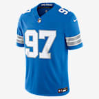 Aidan Hutchinson Detroit Lions Men's Nike Dri-FIT NFL Limited Jersey - Blue