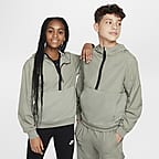 Nike Sportswear City Utility EasyOn Older Kids' Half-Zip Fleece Hoodie