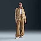 ナイキ スポーツウェア ウィンドランナー ウィメンズ ルーズ UV プロテクション ウーブン フルジップ プリント ジャケット